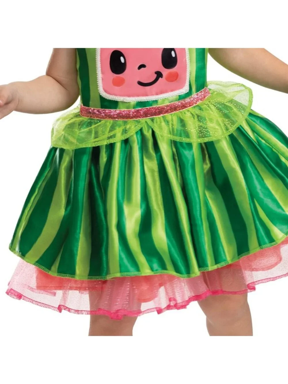 Adorable Toddler Cocomelon Tutu Dress Costume Outfit, Size 3T-4T, Fun Playwear